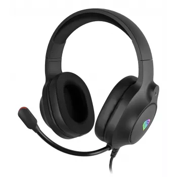 GENESIS NEON 213, con filo, chiamate / musica, 20 – 20000 Hz, 302 g, cuffie, nero