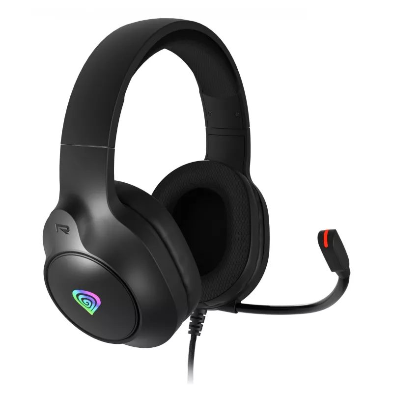 GENESIS NEON 213, con filo, chiamate / musica, 20 – 20000 Hz, 302 g, cuffie, nero
