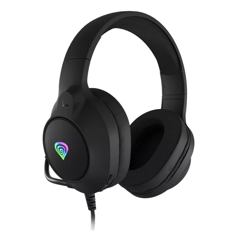 GENESIS NEON 213, con filo, chiamate / musica, 20 – 20000 Hz, 302 g, cuffie, nero