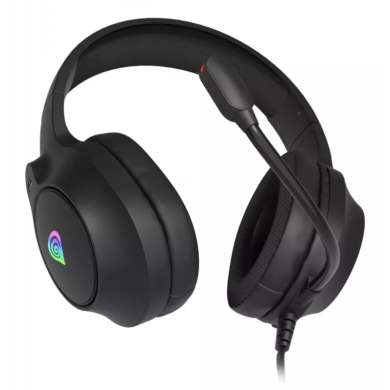 GENESIS NEON 213, con filo, chiamate / musica, 20 – 20000 Hz, 302 g, cuffie, nero