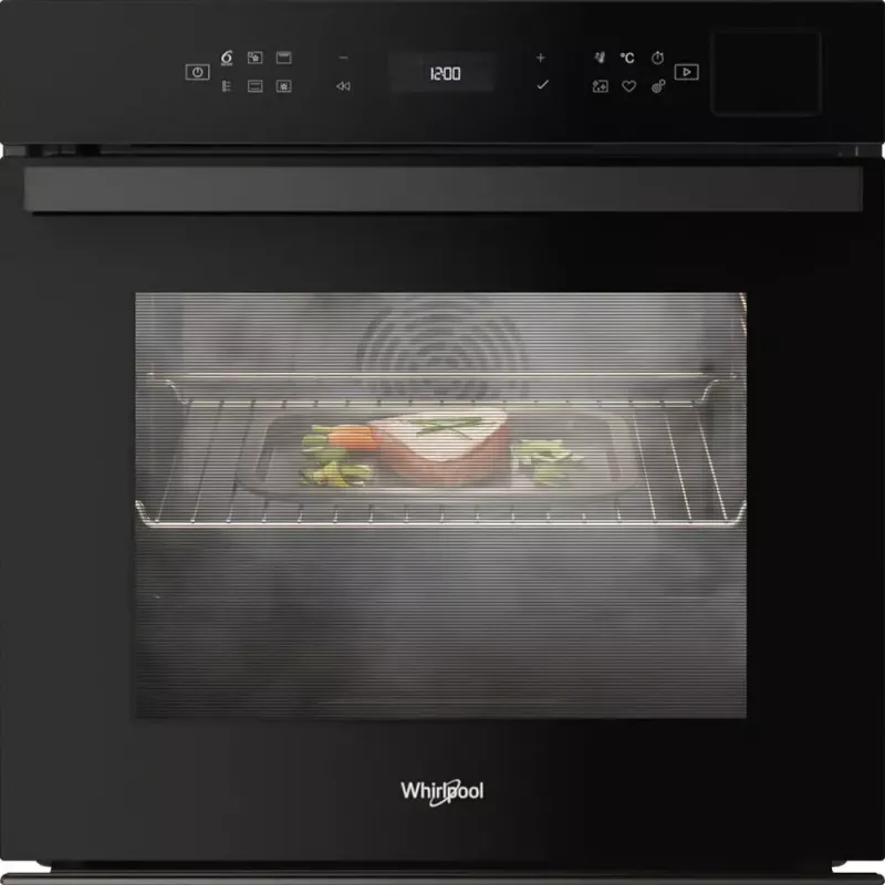 Forno da incasso Whirlpool WOI6A8FPT1SBA 73 L elettrico nero con comandi touch