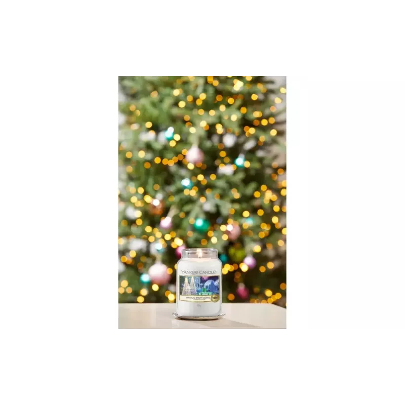 Yankee Candle Signature Magical Bright Lights candela grande in giara, 567 g
