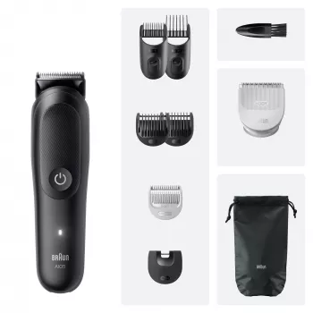 Braun 80789921 tagliacapelli/rifinitore nero 21 ioni di litio (Li-Ion)