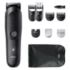 Braun Series 5 AIO5540 All-In-One Style Kit regolacapelli 9 in 1, lavabile, nero