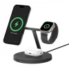 Supporto di ricarica wireless BELKIN - Boost Charge Pro - 3-in-1 con Qi2 15w - nero