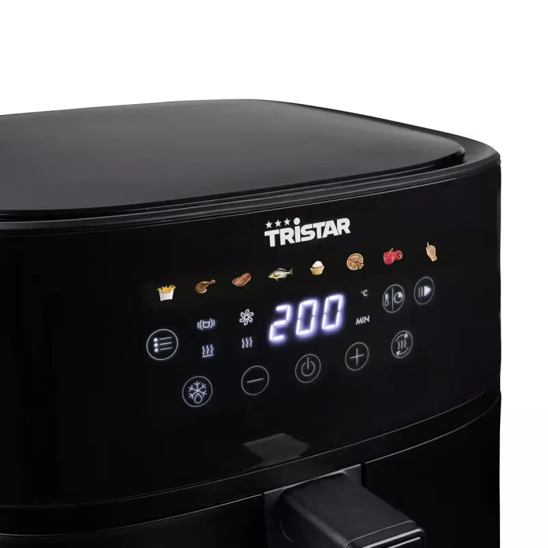 Tristar FR-9071 friggitrice ad aria digitale, 8 L, 2000 W, nera