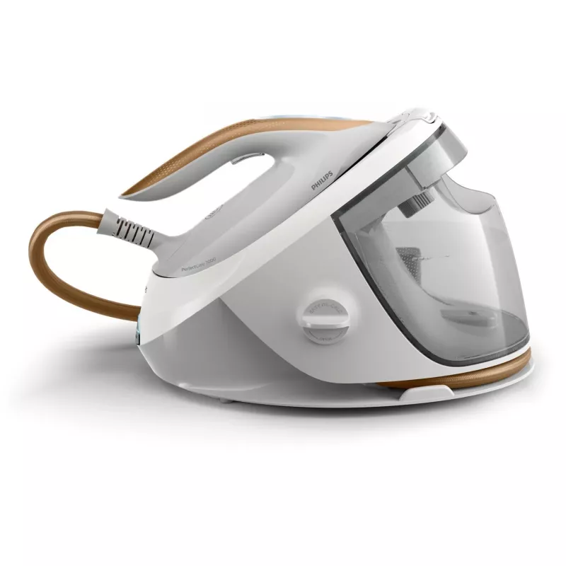 Centro stiro Philips 7000 Serie PSG7040/10 2100 W 1,8 L suola SteamGlide Elite oro, bianco