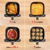 Friggitrice ad aria Tefal Easy Fry Mega EY855D10 singola 7,5 l a sé stante 2020 W nero, acciaio inox