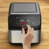 Friggitrice ad aria Tefal Easy Fry Mega EY855D10 singola 7,5 l a sé stante 2020 W nero, acciaio inox