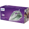 Ferro da stiro Philips serie 7000 DST7012/70 ferro da stiro a vapore suola SteamGlide Plus 2600 W verde, grigio