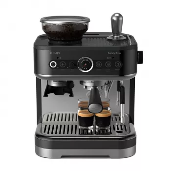 Macchina per espresso Philips Barista Brew, 2,3 L, macinacaffè integrato, 1350 W, nero