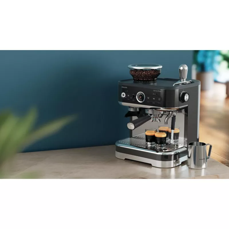 Philips Barista Brew PSA3218/10 macchina per espresso con cappuccinatore, nera