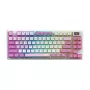 Tastiera gaming MSI FORGE GK600 TKL WIRELESS VIOLET USB + Bluetooth QWERTY UK English rosa, viola, bianco