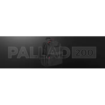 Zaino gaming Genesis GENESIS Palladium 200 — nero, poliestere, 140×280×400 mm