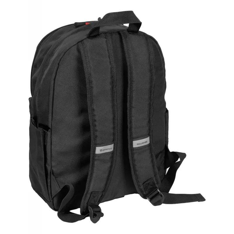 Zaino gaming Genesis GENESIS Palladium 200 — nero, poliestere, 140×280×400 mm