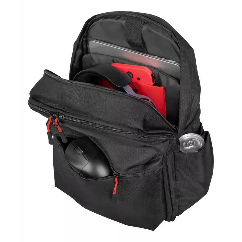 Zaino gaming Genesis GENESIS Palladium 200 — nero, poliestere, 140×280×400 mm