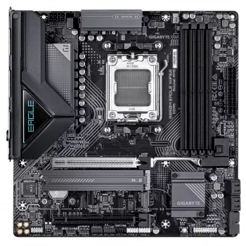 Scheda madre GIGABYTE B850M EAGLE WIFI6E socket AM5 per AMD Ryzen 7000/8000/9000, DDR5 fino a 8200MHz (OC), PCIe 5.0, Wi‑Fi 6E, 2.5 GbE