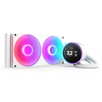 Dissipatore a liquido all-in-one NZXT Kraken Elite 280 RGB 14 cm bianco