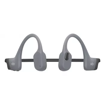 Cuffie Shokz OpenSwim Pro — cuffie a conduzione ossea open-ear senza fili, IP68 impermeabili, Bluetooth 5.4, 32 GB, 9 ore di riproduzione, grigio