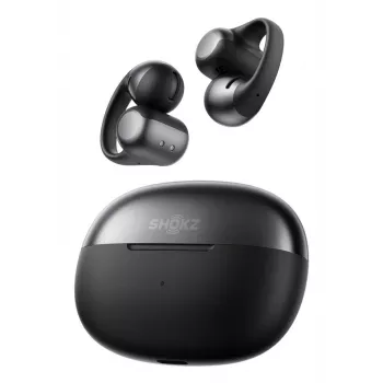 SHOKZ OpenDots ONE cuffie senza fili ear-clip-on chiamate/musica/sport/quotidiano Bluetooth nero