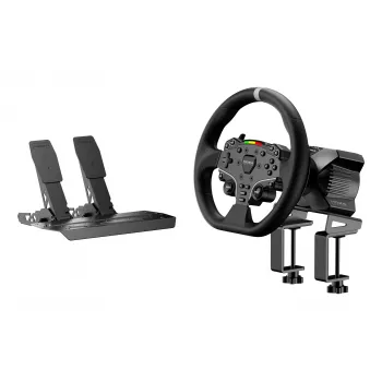 Volante e pedali Moza Racing R3 Racing Wheel per PC, volante + pedali, PC, D-Pad, tasto menu, tasto modalità, tasto pausa/set, tasto start, digitale, illimitato, direct drive