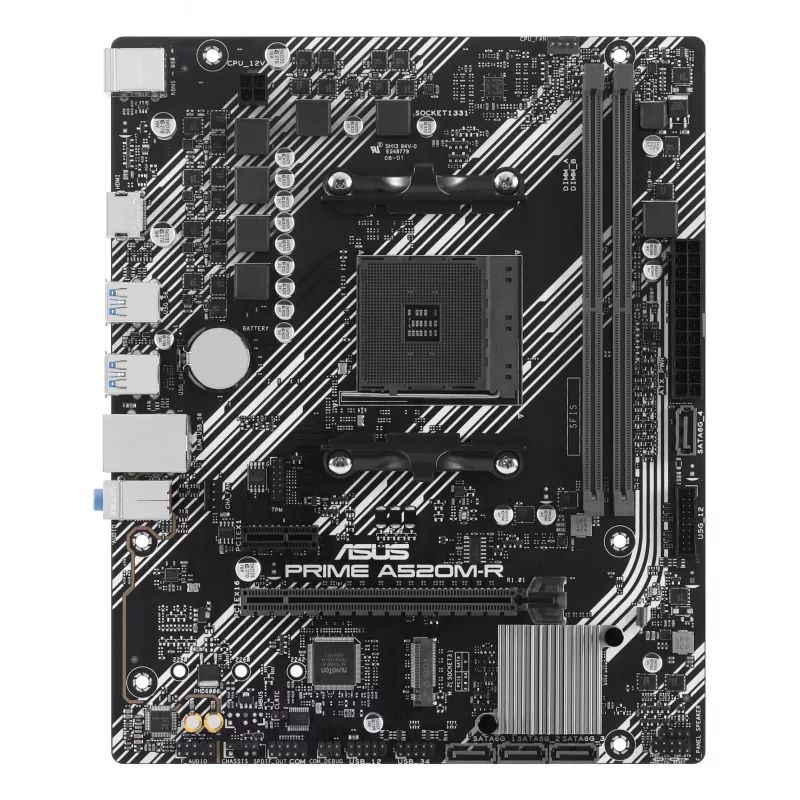 Scheda madre ASUS PRIME A520M-R, AMD A520, socket AM4, micro ATX