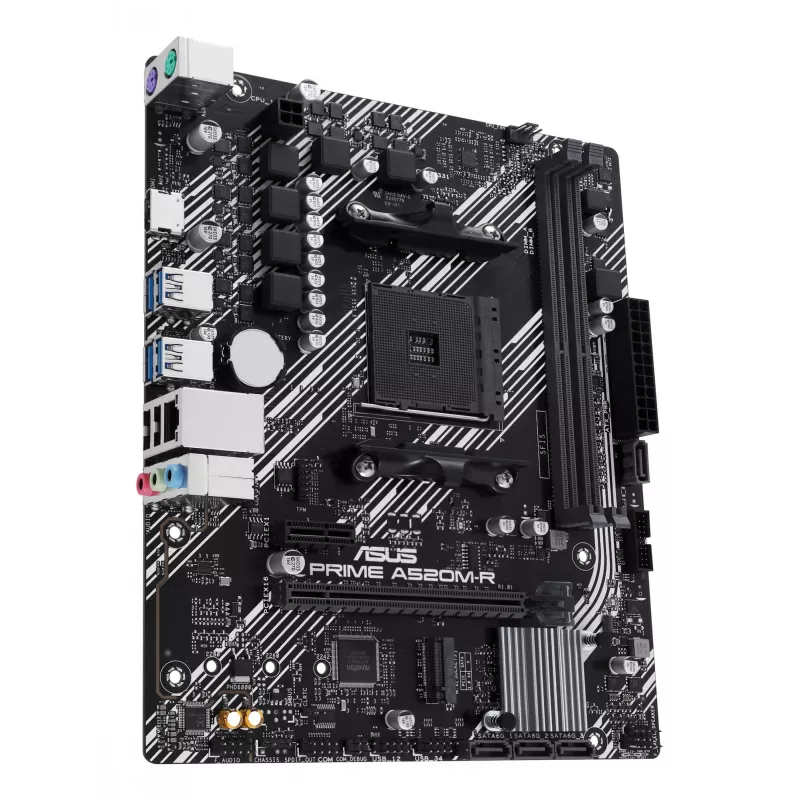 Scheda madre ASUS PRIME A520M-R, AMD A520, socket AM4, micro ATX