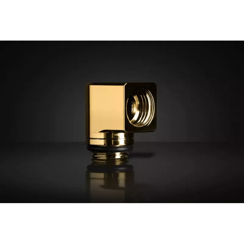 Raccordo EK Water Blocks ottone oro 20,8 mm altezza 1,65 cm diametro