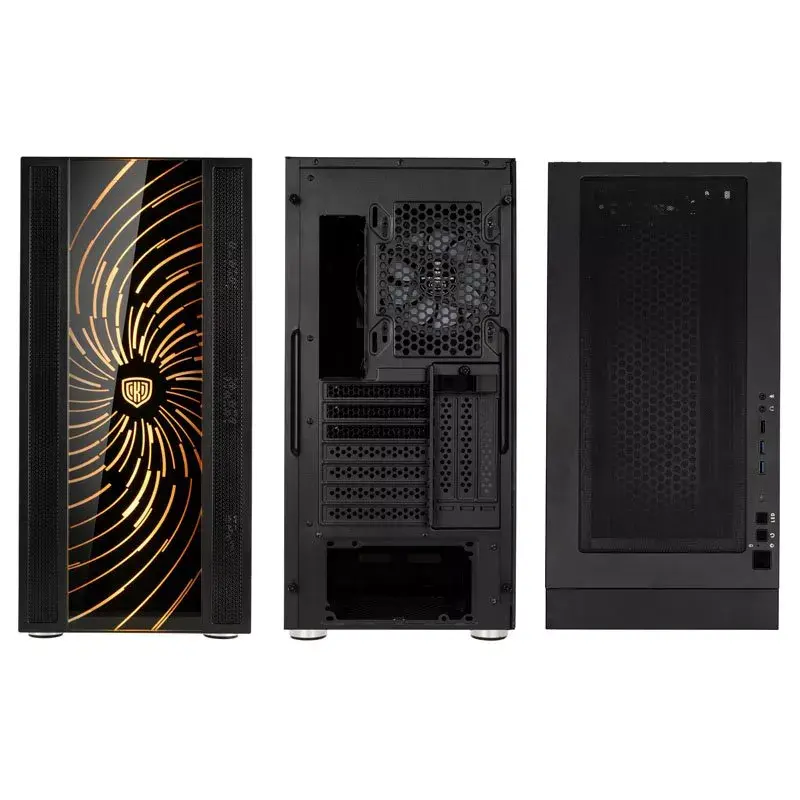 Case PC Kolink Unity Adapt Midi Tower nero