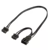 SilverStone Shark Force SST-SF120B-ARGB ventola per case da 120 mm, ARGB, nera