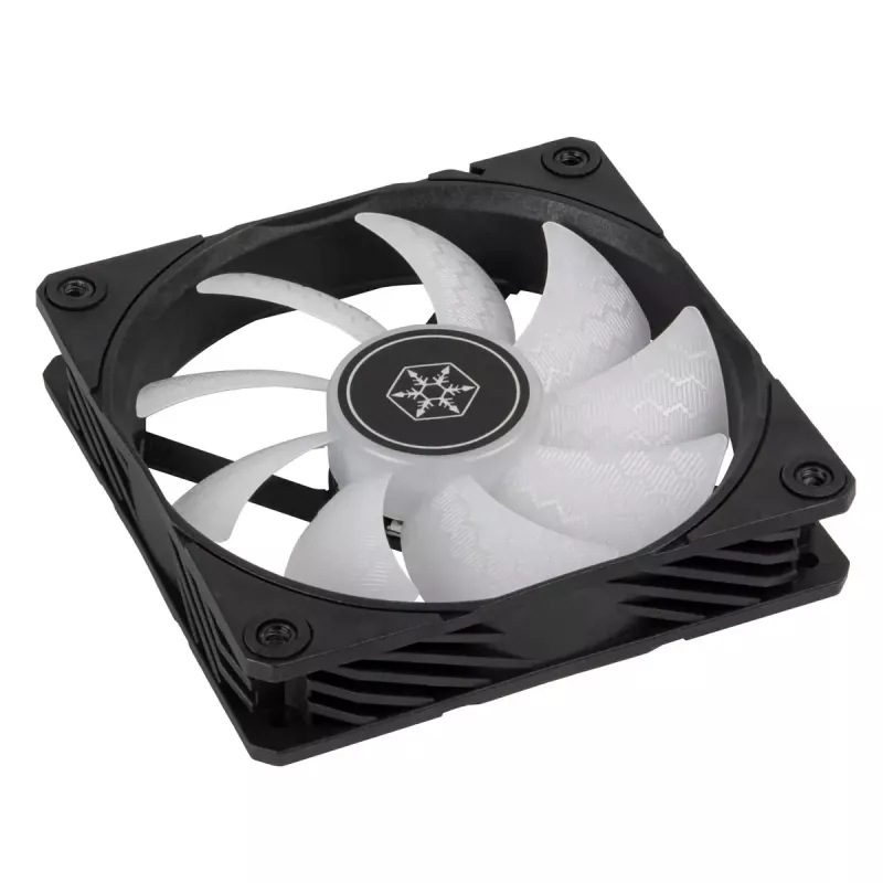 SilverStone Shark Force SST-SF120B-ARGB ventola per case da 120 mm, ARGB, nera