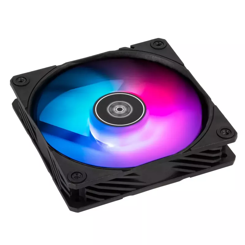 SilverStone Shark Force SST-SF120B-ARGB ventola per case da 120 mm, ARGB, nera