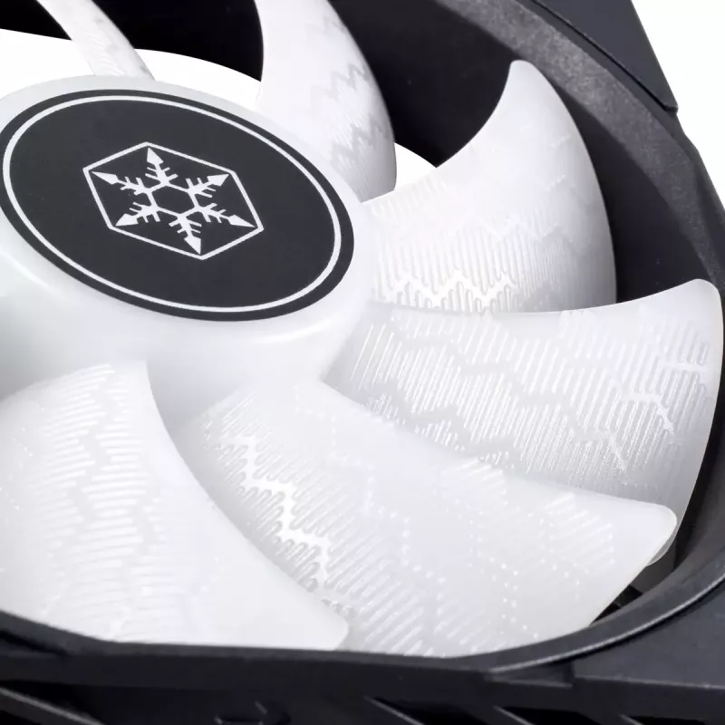 SilverStone Shark Force SST-SF120B-ARGB ventola per case da 120 mm, ARGB, nera
