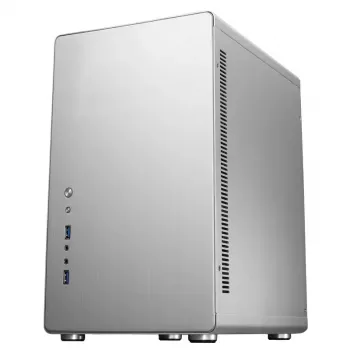 Case PC Jonsbo RM2 argento ATX ITX micro ATX ventola 120mm