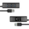 Axagon HUE-S2BP hub di ricarica 4x USB 3.0 con cavo 1,2 m incl. alimentatore