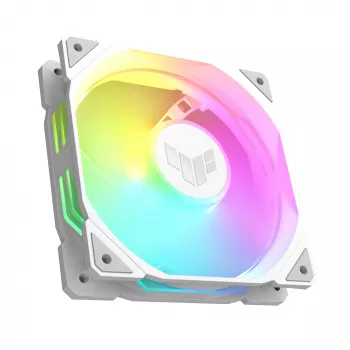 Dissipatore ad aria per case ASUS TUF GAMING TR120 ARGB REVERSE 3IN1 bianco 12 cm