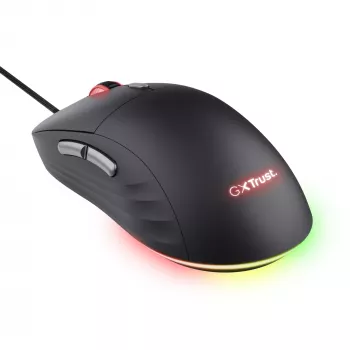 Mouse gaming Trust GXT 925 REDEX II per destrorsi USB Type-A laser 10000 DPI