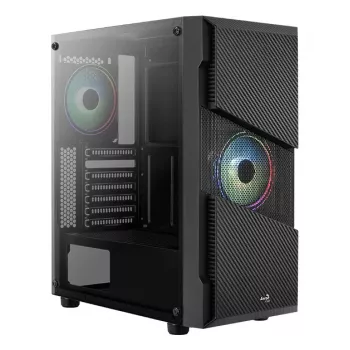 Aerocool Menace Saturn RGB Midi Tower nero
