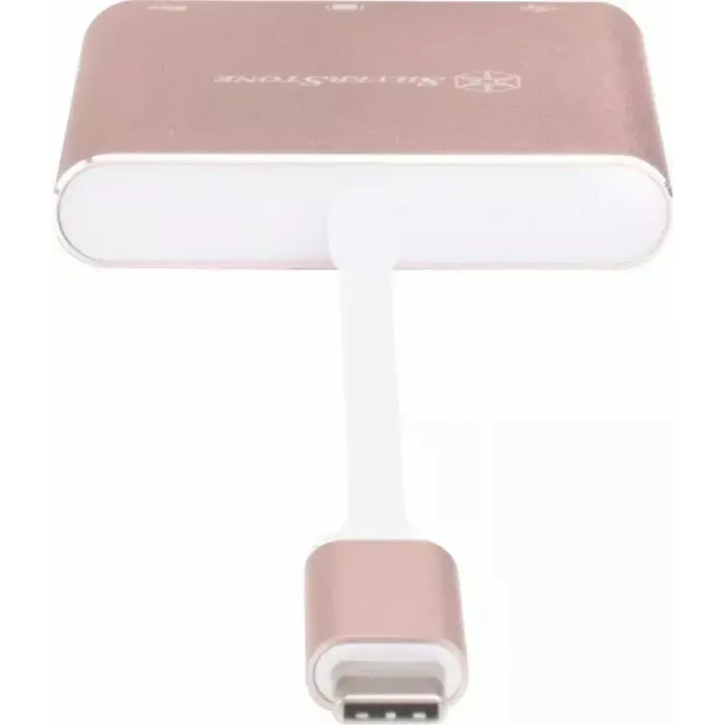 Adattatore video USB-C su HDMI SILVERSTONE EP08 (USB‑C 3.1, HDMI) rosa