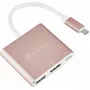 Adattatore video USB-C su HDMI SILVERSTONE EP08 (USB‑C 3.1, HDMI) rosa