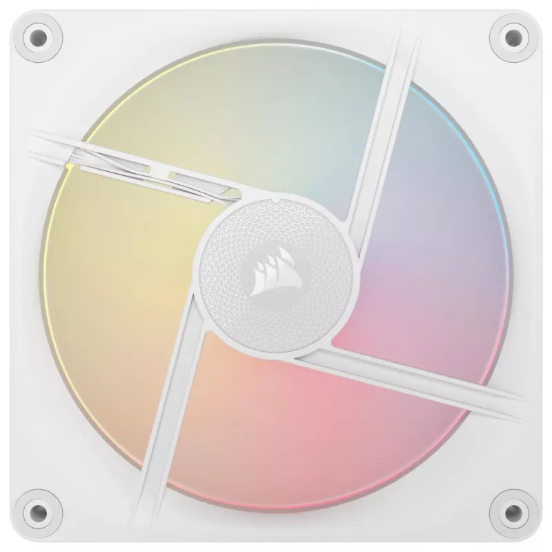 Kit di avvio ventole CORSAIR Icue Link Lx140-r RGB 140mm PWM Reverse - bianco