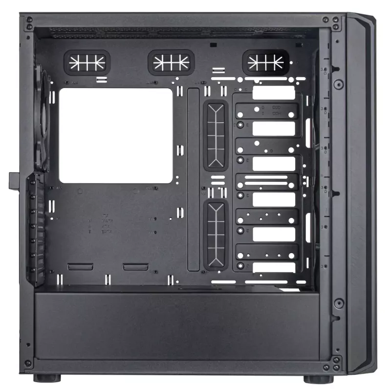 Case per PC Silverstone SETA D1 Midi Tower nero