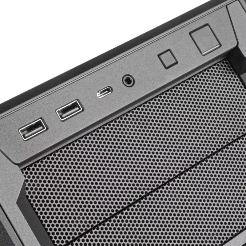 Case per PC Silverstone SETA D1 Midi Tower nero