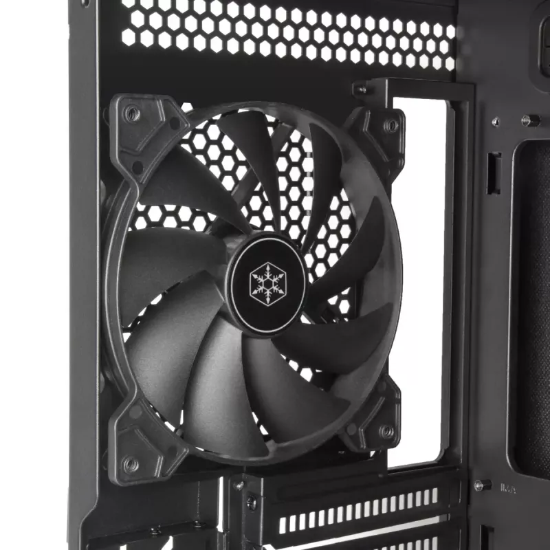 Case per PC Silverstone SETA D1 Midi Tower nero