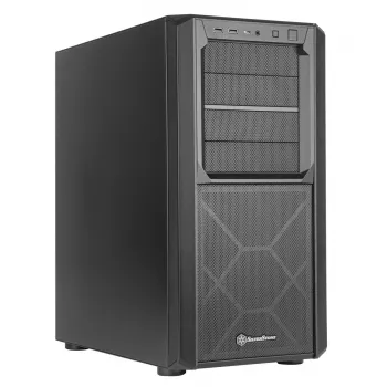 Case per PC Silverstone SETA D1 Midi Tower nero