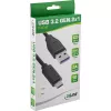 Cavo USB 3.2 Gen.1x2 InLine 35714 1,5m USB-C connettore maschio USB-A connettore maschio nero