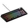 Glorious GMMK 3 Pro 75% tastiera gaming barebone GLO-KB-GMMK3-PRO-75-BB-W-BLK-US, cablata, layout ANSI US, nera