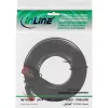 Cavo patch piatto ultraslim InLine U/UTP Cat.6 Gigabit nero 0,5 m