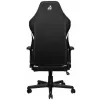 Nitro Concepts X1000 NC-X1000-BW sedia da gaming, seduta imbottita, nera/bianca (Radiant White)