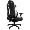 Nitro Concepts X1000 NC-X1000-BW sedia da gaming, seduta imbottita, nera/bianca (Radiant White)